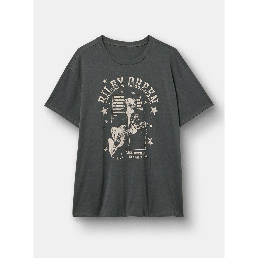 Plus Size - Riley Green Relaxed Cotton  Shirt